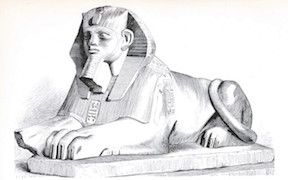 An Egyptian Sphinx